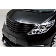 Toyota alphard anh20 anh 20 2008 2009 2010 Wald black bison front grill grille sarung bodykit body k
