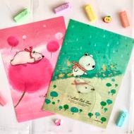 L-Shape 2 Pockets File / plain files / 2 sided clear files / children files / office files / student