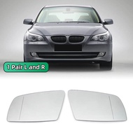 【Expert Recommended】 Side Heated Electric Wide Angle Wing Mirror Glass For Bmw 5 Series E60 E61 2003