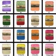 Japanese Fingering Cotton Yarn 4 rolls 100g Yarn Crochet Yarn Cotton Yarn