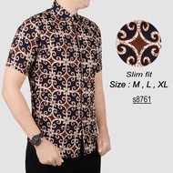 KEMEJA Slimfit Batik Shirt S8761