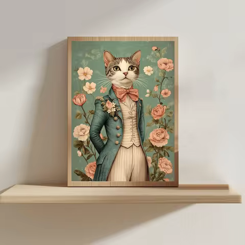 ThreadLux Counted Cross Stitch Kit 30x40cm/11.8x15.7in Easy-to-Follow Holiday Gift Family Decorative