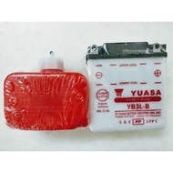 Battery Yuasa YB5LB/YB4LB/YB3LB/6N42A4 100% Original