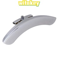 WITAKEY Banjo Parts, Metal Material Silver Banjo Armrest, Durable Banjo Replacement Part Banjo Acces