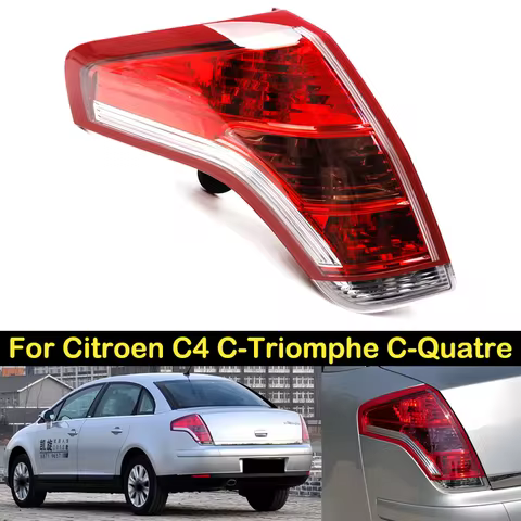 DECHO For Citroen C4 C-Triomphe C-Quatre Brake Light Rear bumper taillamps tail light Assembly