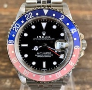 ROLEX☆勞力士★GMT大師★16700★A號★紅藍★百事表圈★腕錶★手錶★不銹鋼