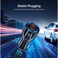 WUW 2.4A 3.1A QC3.0 PD20W FAST CHARGING SPEED CHARGE CAR CHARGER ADAPTER C100 C126 C128 C146 C148 C1