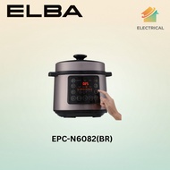 ELBA 6L ELECTRIC PRESSURE COOKER EPC-N6082(BR) / DIGITAL WITH TOUCH CONTROL PANEL