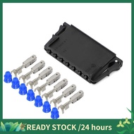 Bulb Holder Harness Pins for   C-Class W204 1-1355396-1 7P Connector with Terminals Rear Bulb Holder