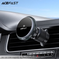 ACEFAST D61 Zinc Alloy Magnetic 15W Wireless Car Charger Air Outlet Mount for iPhone 13 12 Pro 1213 