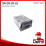AC TO DC 12VDC POWER SUPPLY - 3A