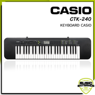 Casio keyboard CTK-240 คีย์บอร์ดไฟฟ้า CTK-240 จังหวะในเครื่อง 100 จังหวะ  49 คีย์ และ โทนเสียงในเครื