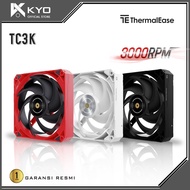 KYO ThermalEase TC3K 3000 RPM Fan 120mm 4 Pin PWM Performance Fan Case 3000 RPM