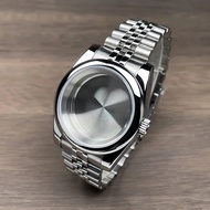 36mm/39mm NH35 DJ Case Thép không gỉ Kính sapphire SK DJ Mod Phụ tùng thay thế Case Phù hợp với Nh35