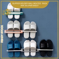 DRG 3 in 1 Rak Selipar Rak Kasut Shoes Storage Hanging Rack Slipper Holder Wall Mounted Hanging Storage