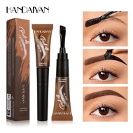 Eyebrow Dyeing Eyebrow Cream Tearing Waterproof HANDAIYAN Five-Color Eyebrow Cream Long-Lasting Dyei