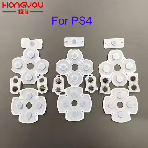 1-10pcs For SONY PS4 Controller JDS 001 011 030 JDM 050 055 Conductive Silicone Rubber Pads for Dual