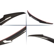 BMW F36 4 Series 4 doors M3 M4 Carbon fiber rear boot trunk spoiler lip bodykit body kit