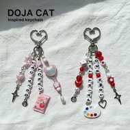 DOJA CAT Inspired Keychain PERSONALIZABLE