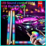 RGB music atmosphere light Sound Control Creative LED Strip Rhythm Light Bar RGB Atmosphere Lights r