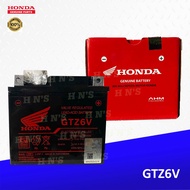 Honda Genuine Motorcycle Battery GTZ6V for CBR150 / RS150 / Beat Fi / Click150 / Click125 / CB150R /
