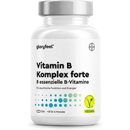 Vitamin B1, B3, B5, B6, B7, B9, B12) -Vegan Formula, B2, B3, B5, B6, B7, B9, B12) -Vegan Formula, Hi