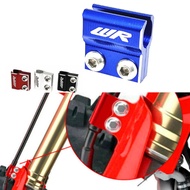 Motorcycle WR LOGO Front Brake Lines Hose Clamp Cover Accessories For YAMAHA WR250R WR250X WR450F WR