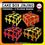 Cake Box - Cake Box - Cake Box JEPIT WAJIK - (12.5x12.5x6 cm) - (S) - (20 pcs)
