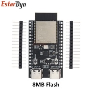 ESP32-C6 ESP32 WiFi+Bluetooth Internet Of Things Dual Type-C Development Board ESP 32 Core Board ESP