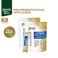 [Bundle of 2] BRAND'S® Pre+Probiotics PLUS with LCW23, Gut Supplement - Improve Digestion & Boost Im