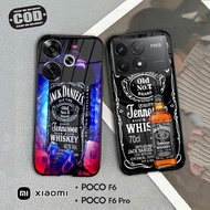 Glass Softcase For poco F6 & poco F6 PRO - Cellphone Case poco F6 & poco F6 PRO [T09].