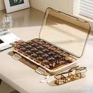 Storage Storage Box Medicine Dispenser Portable Medicine Reminder One Week Snack Medicine Dispensing