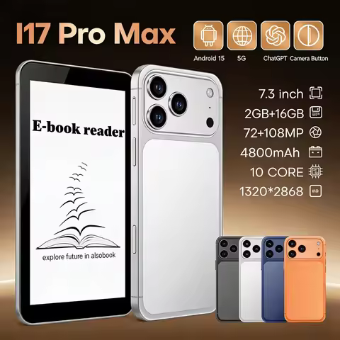 6.9 Inch I17pro max E Ink Ereader Android 15 Built in Google Play 2GB 16GB Electronic Ink Book Reade