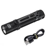 Nitecore EDC31 Flashlight 3500 Lumens USB-C Rechargeable Built-in Battery IP68 Waterproof [2-Year Wa