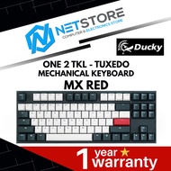 DUCKY ONE 2 TKL - TUXEDO MECHANICAL KEYBOARD MX RED - DKON1887-RUSPDZZBX
