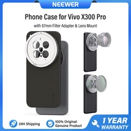 NEEWER Phone Case เคสโทรศัพท์สำหรับ Vivo X300 Pro พร้อมอะแดปเตอร์ฟิลเตอร์ 67 มม. และเมาท์เลนส์ 17 มม