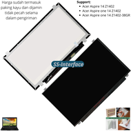 Layar LCD Acer Aspire one 14 Z1402 Z1402-38GR monitor panel screen