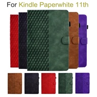 For Kindle Paperwhite 11th Generation Case 6.8" Fashion Wallet Stand Book Cover For Kindle Paperwhit