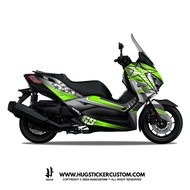 Hugsticker สติ๊กเกอร์ติดรถ สติ๊กเกอร์ XMAX 300 ลายดาว (Star USA)