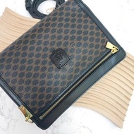 Celine Vintage Macadam Clutch