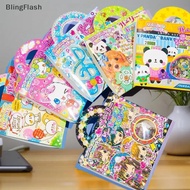 [BlF] 1 Set 3D Cartoon Laser Sparkling Heart-shaped Animal Mobile Phone Case Decals Y2k Crystal  Sti