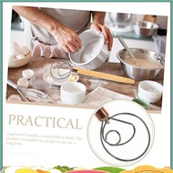 1 PCS Flour Coil Wire Whisk Cream Egg Beater Dough Hook Egg White Separator Egg Stirrers Pizza Dough