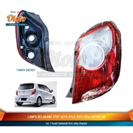 Rear Stop Light Agya Ayla 2013 - 2016 Import HK