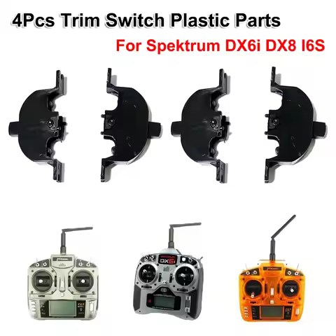 Spektrum DX6i Transmitter Left Right Trim Switch Panel PCB Board Plastic Parts For OrangeRX ORX T-SI