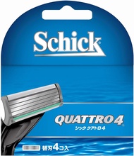 舒適 Schick Quattro4 四層刀片 替換刀片（4入）