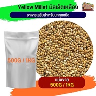 yellow millet A Dietary Supplement For All Types Of Birds (Sold Separately 500G/1KG)