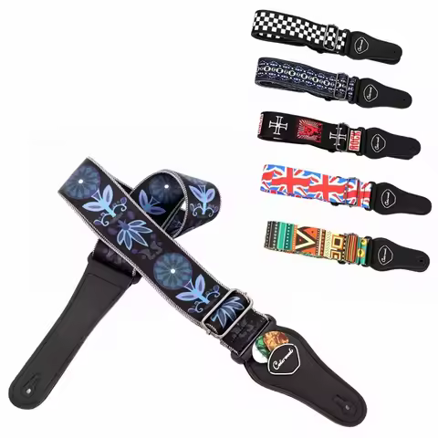 Heat Transfer, Acoustic Guitar, Strap Personality Strap, Electric Wood Guitar, Bass Shoulder Strap G