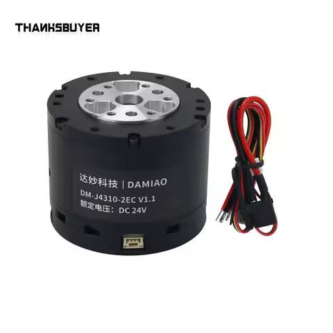 Damiao DM-J4310-2EC V3 V4 3NM Brushless Servo Joint Motor With Driver Dual Encoder 24V 48V Integrate