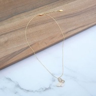 Butterfly Pendant Short Necklace