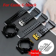 Silicone Watch Strap + Case with Tools for G-Shock GA-110 GA100 GA120 GA150 GA200 GA300 GD-120/100/1